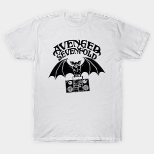 avenged sevenfold bat tape black T-Shirt